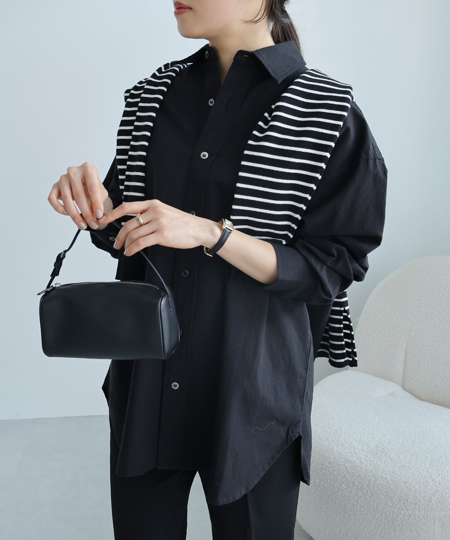 andme Cotton Oxford Style Shirt