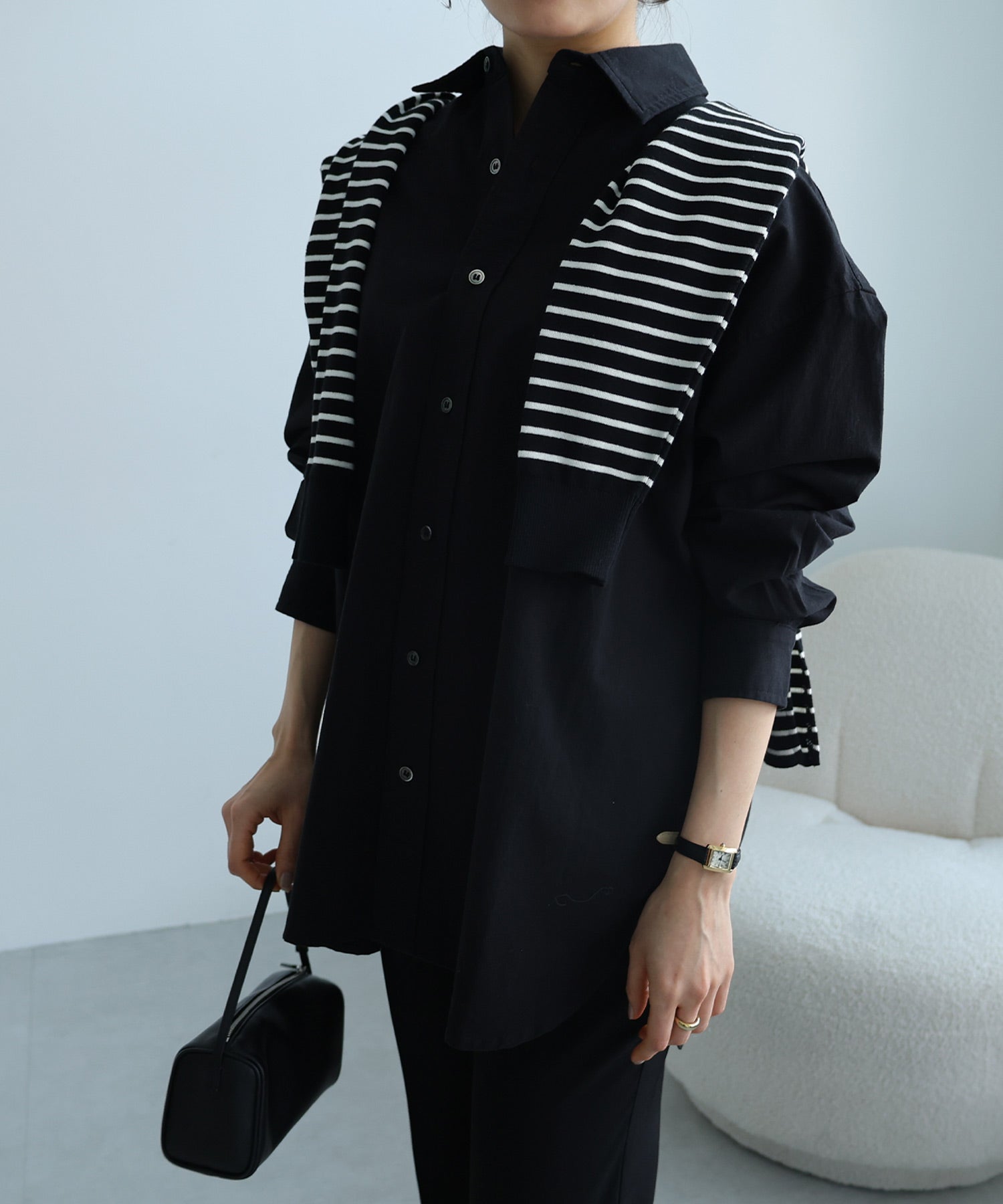 andme Cotton Oxford Style Shirt