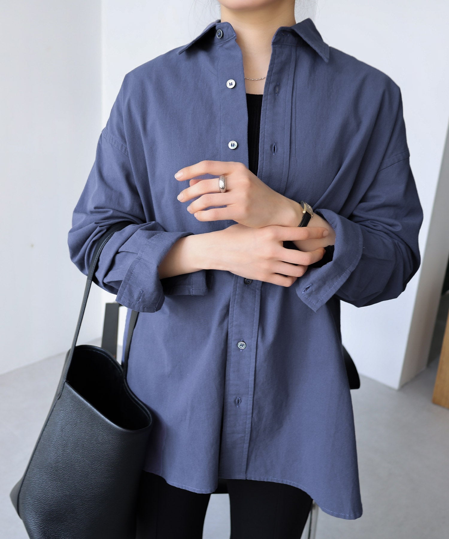 andme Cotton Oxford Style Shirt