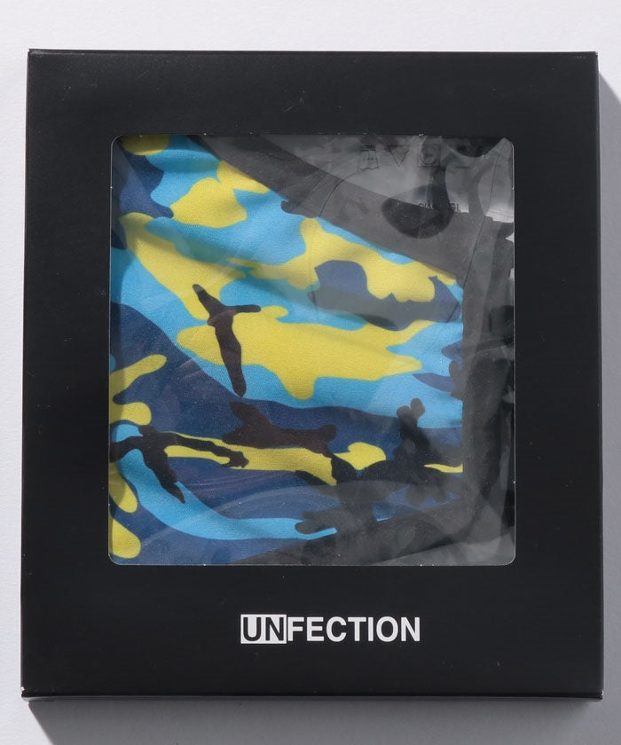 インフェクション INFECTION NEON CAMO/ウォッシャブルマスク/洗えるマスク/フィルター用ポケット付【返品不可商品】