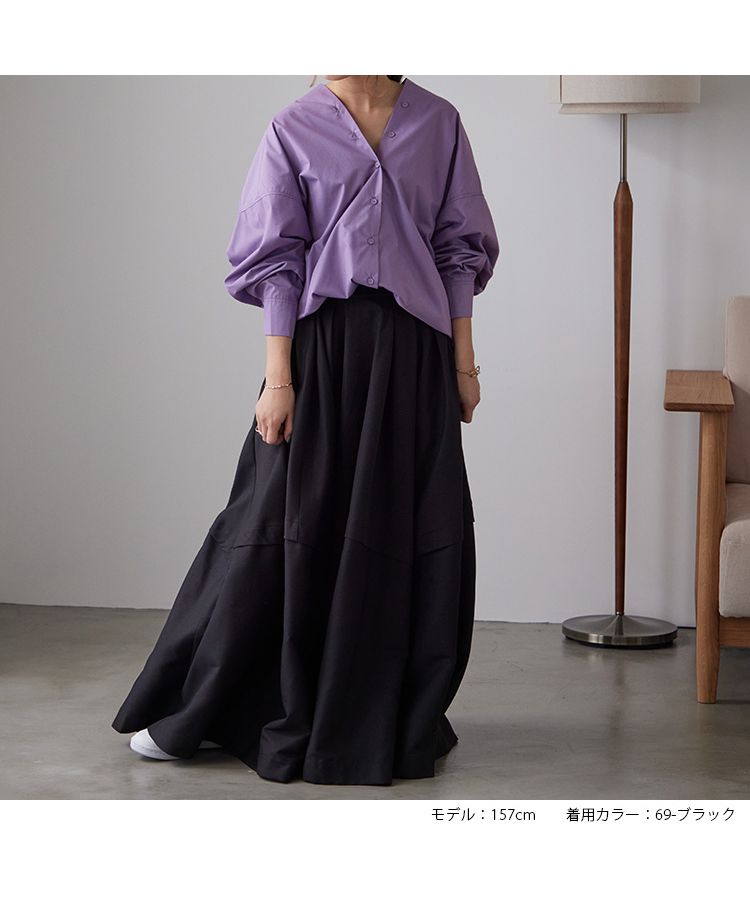 ノーワンノーズ No one knows フレアスカート サーキュラースカート レディース ロング丈 マキシ丈  おしゃれ 長め丈 きれいめ 大人 可愛い カジュアル 大きい 大きめ 大きいサイズ ウエ