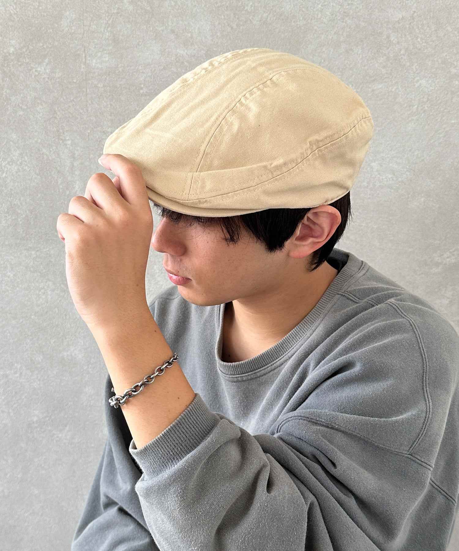 ペナントバナーズ PENNANT BANNERS 帽子 ハンチング メンズ レディース 大きいサイズ 大きめ 無地 コットン 62-64cm PENNANTBANNERS （BEIGE） BEIGE
