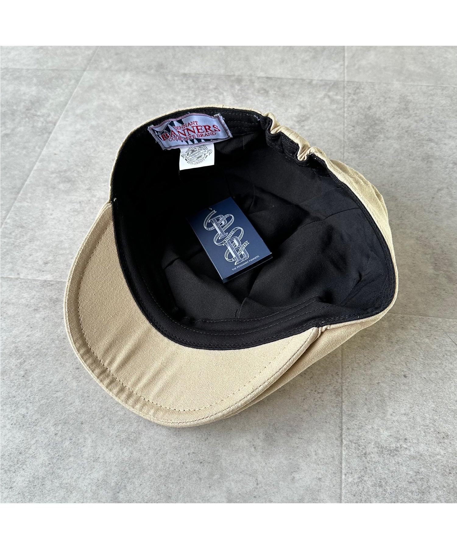 ペナントバナーズ PENNANT BANNERS 帽子 ハンチング メンズ レディース 大きいサイズ 大きめ 無地 コットン 62-64cm PENNANTBANNERS （BEIGE） BEIGE
