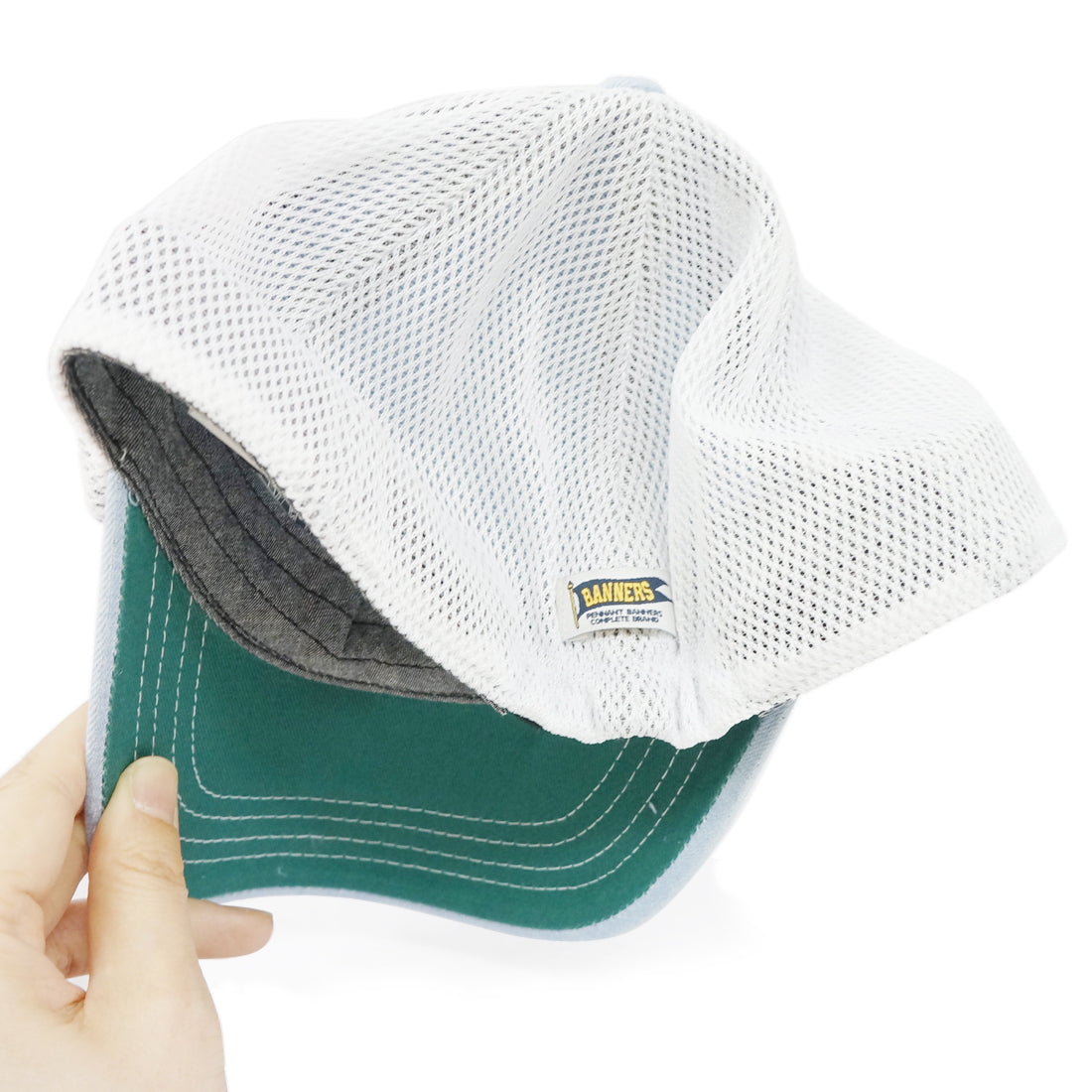 ペナントバナーズ PENNANT BANNERS 帽子 メッシュキャップ キャップ メンズ レディース シャンブレー ベースボールキャップ PENNANTBANNERS （ブルー） ブルー