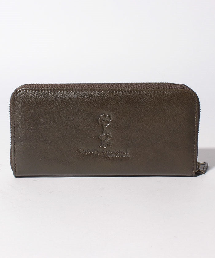 スヌーピーレザーコレクション SNOOPY Leather Collection スヌーピー/SNOOPY/ピーナッツ/PEANUTS/ラウンド束入れ