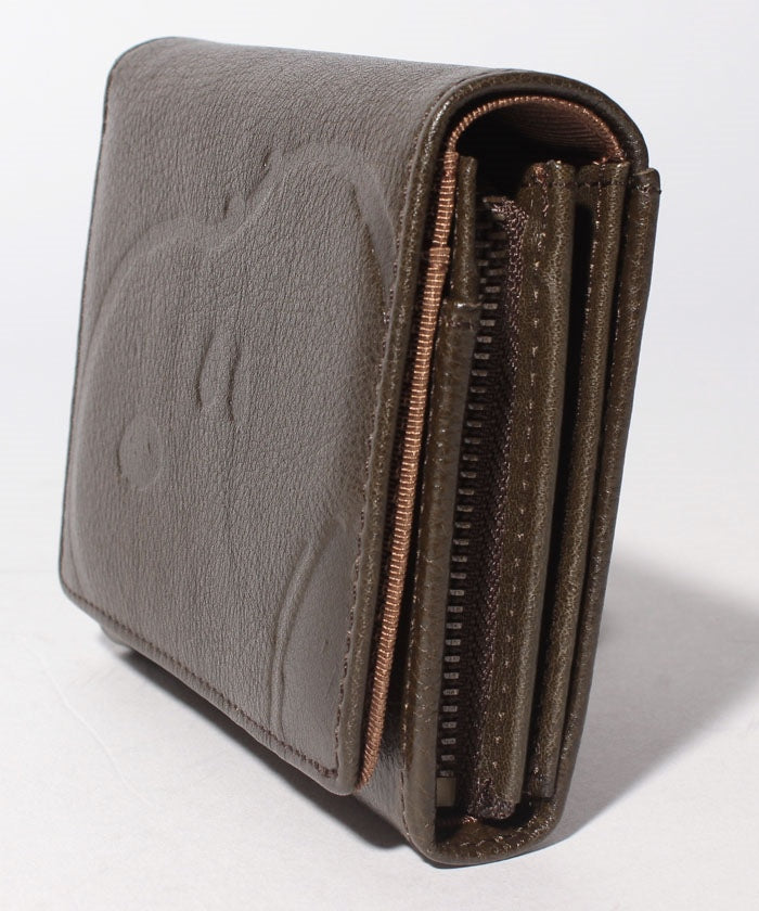スヌーピーレザーコレクション SNOOPY Leather Collection スヌーピー/SNOOPY/ピーナッツ/PEANUTS/二つ折れ