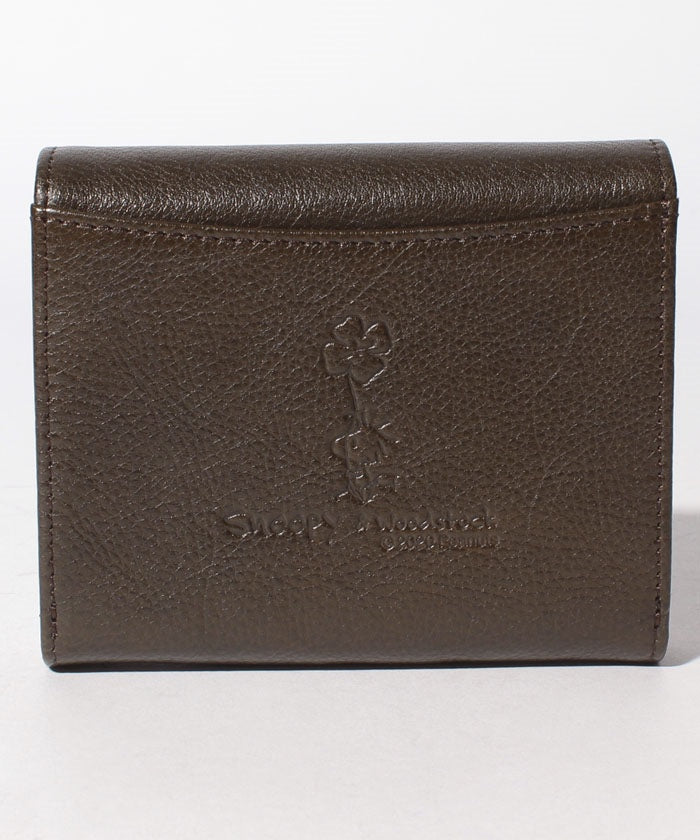 スヌーピーレザーコレクション SNOOPY Leather Collection スヌーピー/SNOOPY/ピーナッツ/PEANUTS/二つ折れ