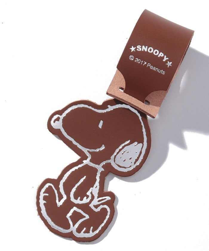 SNOOPY Leather Collection SNOOPY Luggage Tag