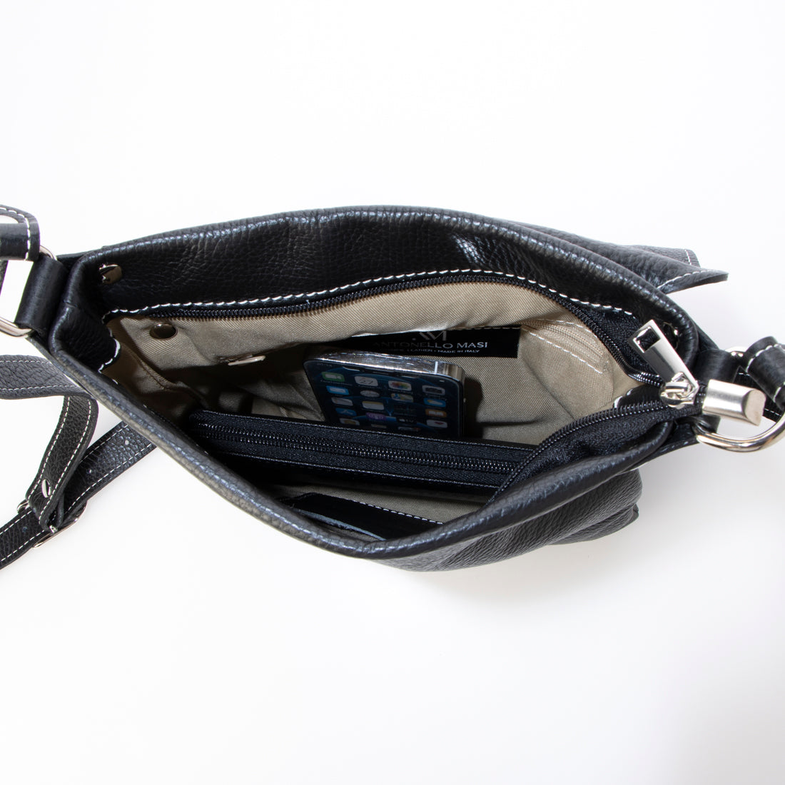 Antonello Masi Made in Italy Leather Pouch