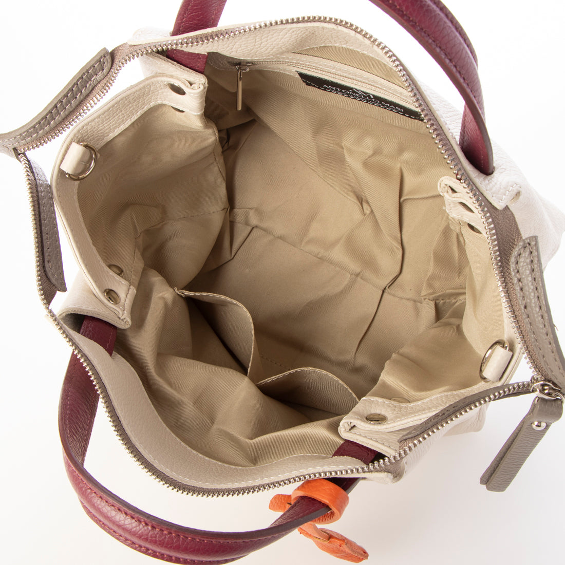 Antonello Masi Made in Italy Color Leather 2WAY Bag