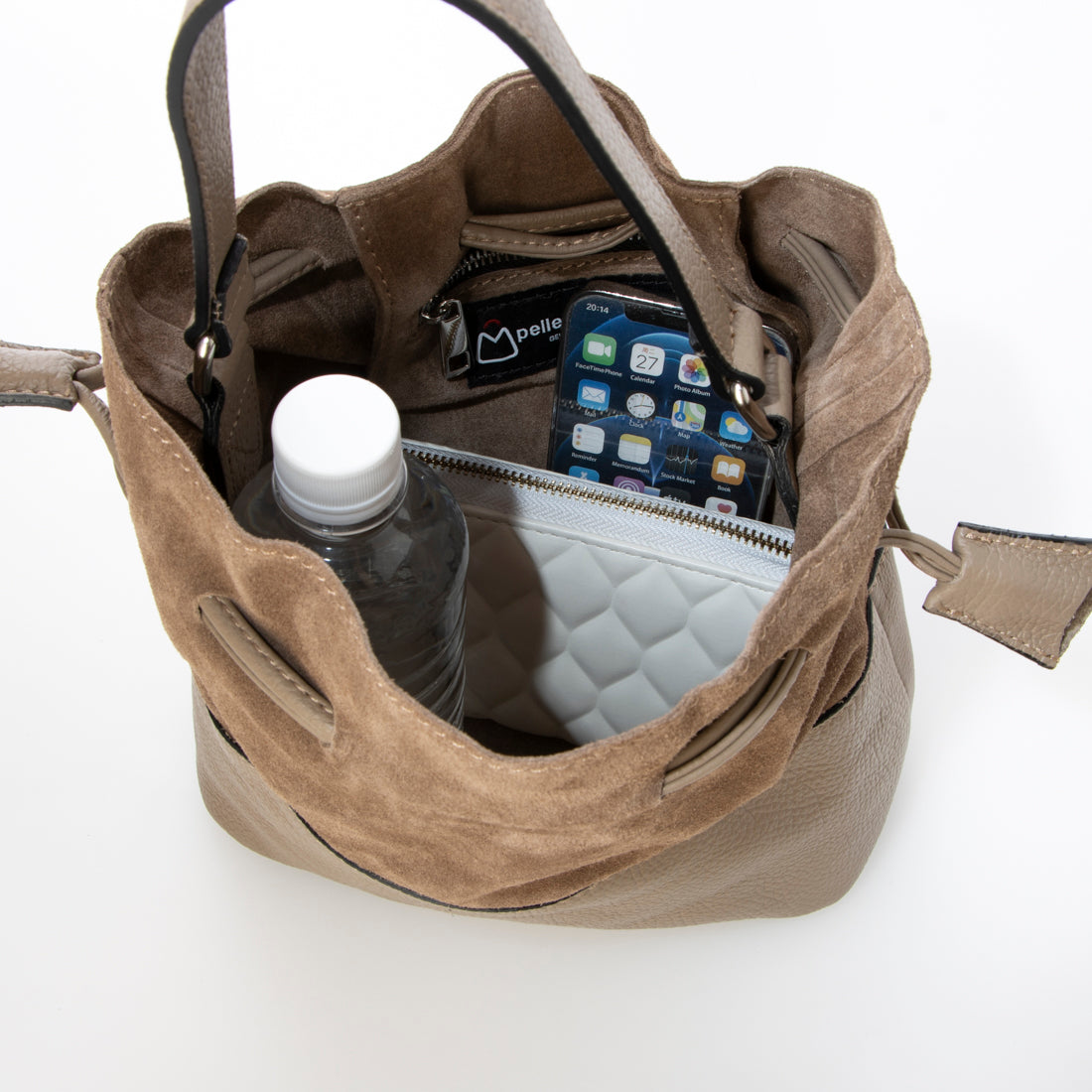 Antonello Masi Made in Italy 2WAY Drawstring Bag