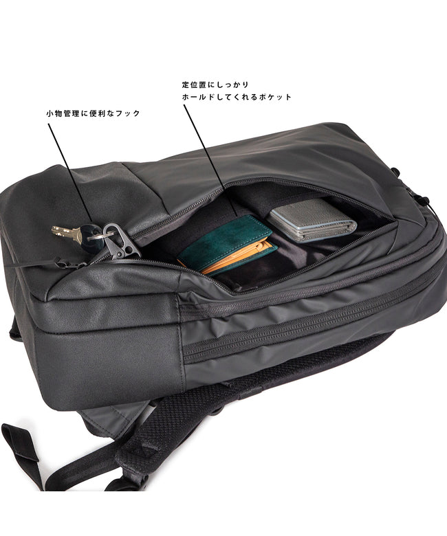 アンインセイン ANINSANE アンインセイン Nシリーズ リュック ビジネスリュック メンズ ブランド 18L ANINSANE N SERIES N01 （ブラック） ブラック