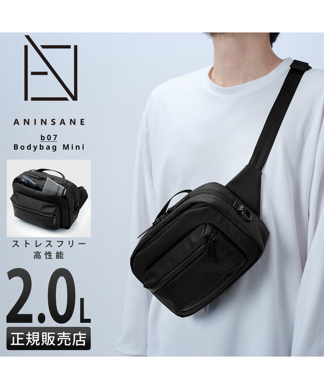 アンインセイン ANINSANE アンインセイン ボディバッグ ANINSANE B07 （ブラック） ブラック
