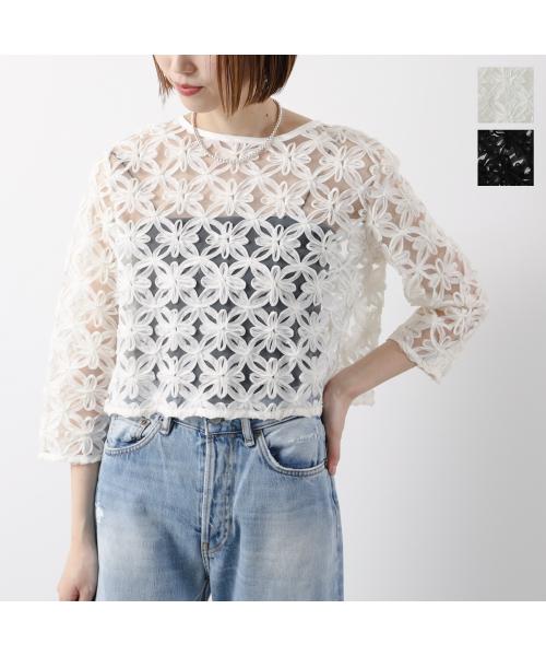 アナナ anana anana ブラウス a51-062 レース 2WAY 刺繍 （BLK/ブラック） BLK/ブラック