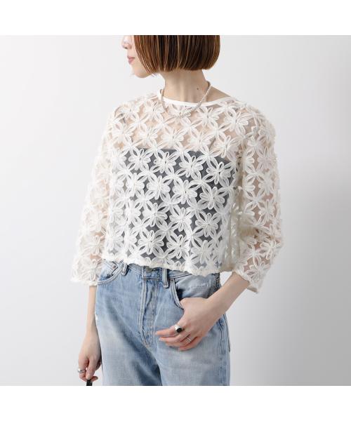 アナナ anana anana ブラウス a51-062 レース 2WAY 刺繍 （BLK/ブラック） BLK/ブラック