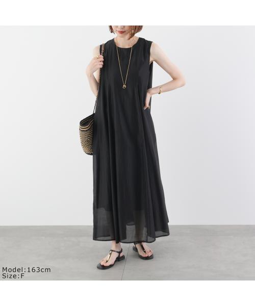 アナナ anana anana ワンピース a39-033 フレア ロング丈 （BLK/ブラック） BLK/ブラック