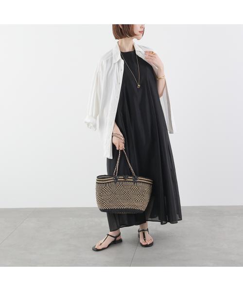 アナナ anana anana ワンピース a39-033 フレア ロング丈 （BLK/ブラック） BLK/ブラック
