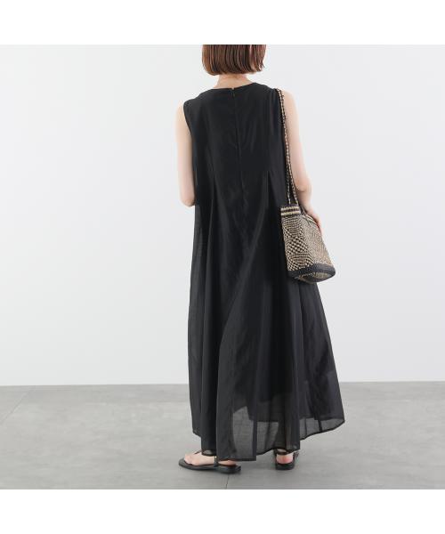 アナナ anana anana ワンピース a39-033 フレア ロング丈 （BLK/ブラック） BLK/ブラック