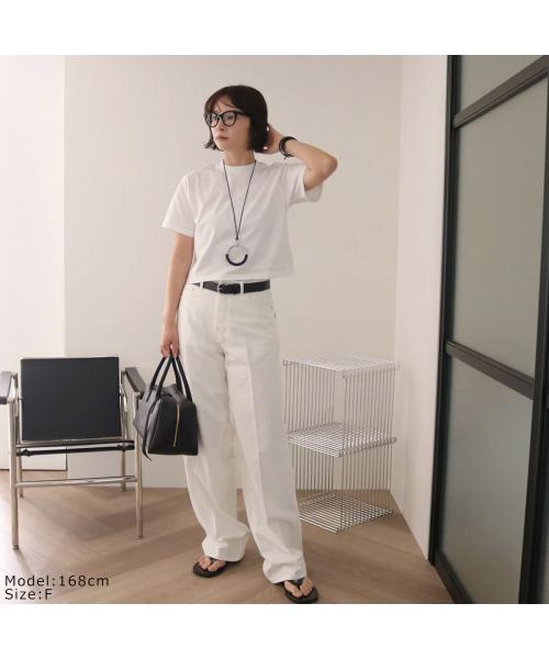 アナナ anana anana 半袖 Tシャツ a19-007 コットン カットソー （BLK/ブラック） BLK/ブラック