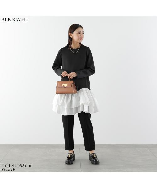 アナナ anana anana ワンピース a39-057 ボリュームギャザー チュニック （BLK×BLK/ブラック） BLK×BLK/ブラック