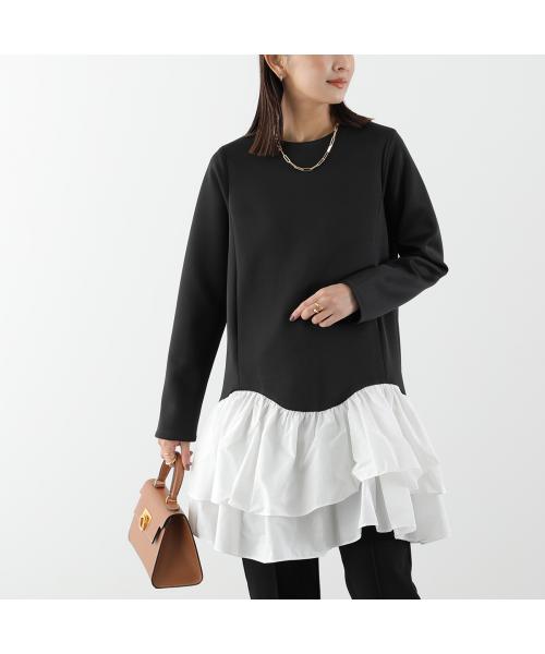 アナナ anana anana ワンピース a39-057 ボリュームギャザー チュニック （BLK×BLK/ブラック） BLK×BLK/ブラック