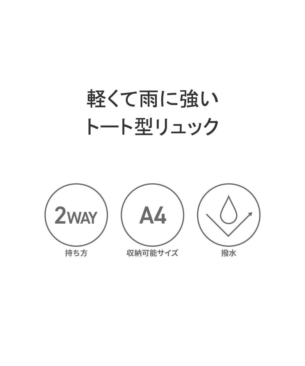 アネログランデ anello GRANDE アネロ グランデ リュック anello GRANDE リュックサック デイパック 2WAY 軽量 おしゃれ トートリュック CABIN GTM0171Z （ネイビー） ネイビー