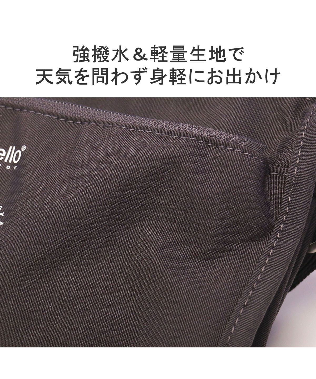 アネログランデ anello GRANDE anello GRANDE ショルダーバッグ 斜めがけバッグ アネロ グランデ キャビン 撥水 おしゃれ CABIN ミニショルダーバッグ GTM0173Z （ネイビー） ネイビー