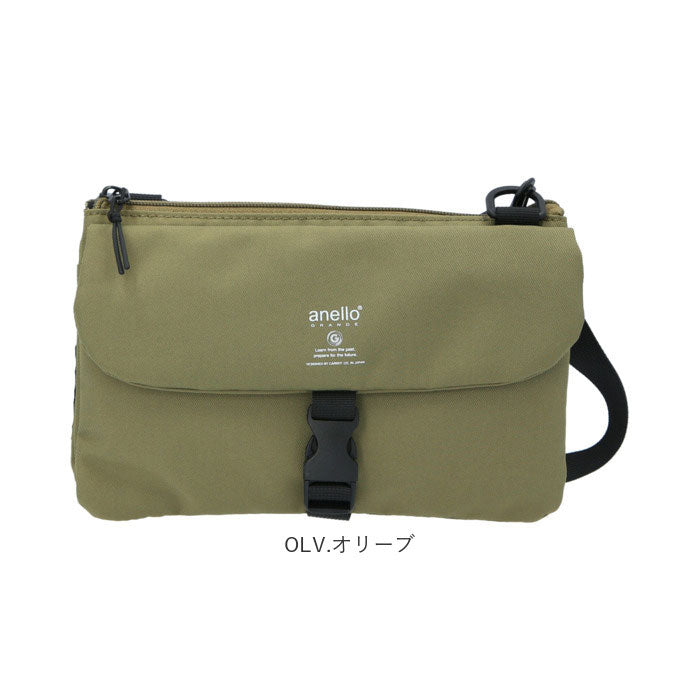 アネログランデ anello GRANDE anello GRANDE アネログランデ 撥水ツイルポリTP 多機能ショルダー GT-H2851
