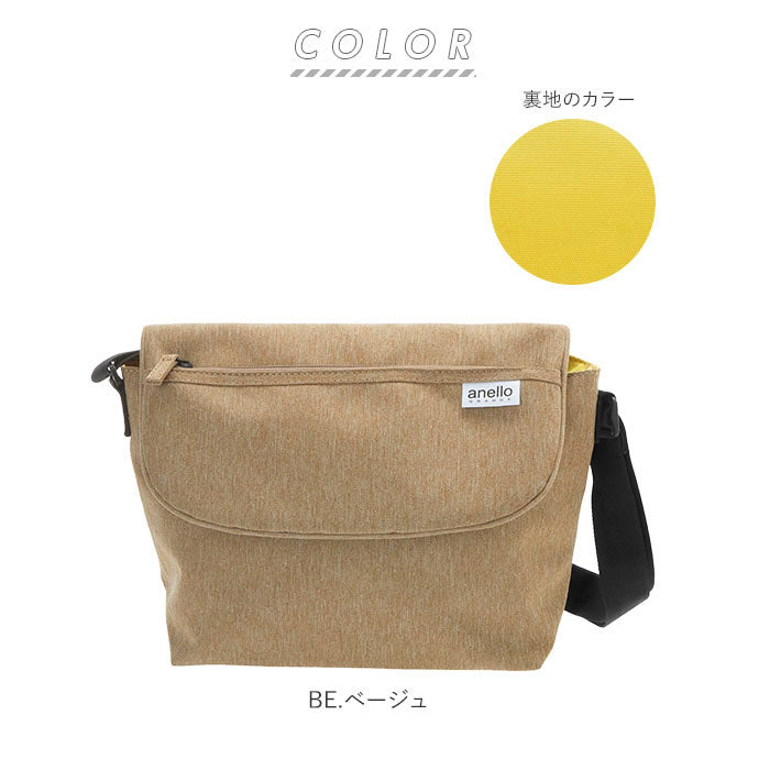 アネログランデ anello GRANDE anello GRANDE 軽量撥水杢ポリSPS メッセンジャー S GU-A0961