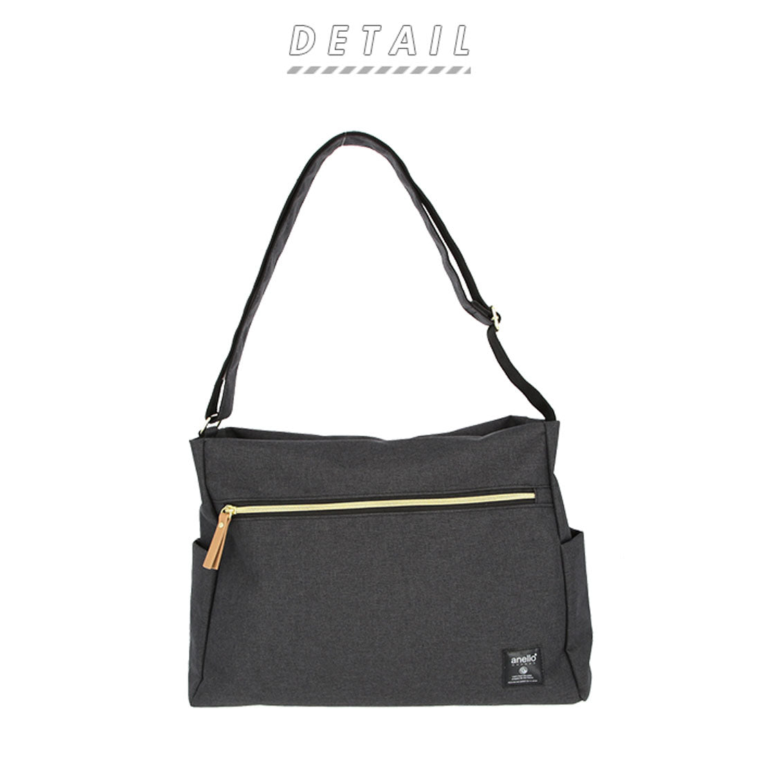 アネログランデ anello GRANDE クラシック杢ポリCLP10ポケットショルダー GT-H2522 （MGR.ミントグリーン） MGR.ミントグリーン