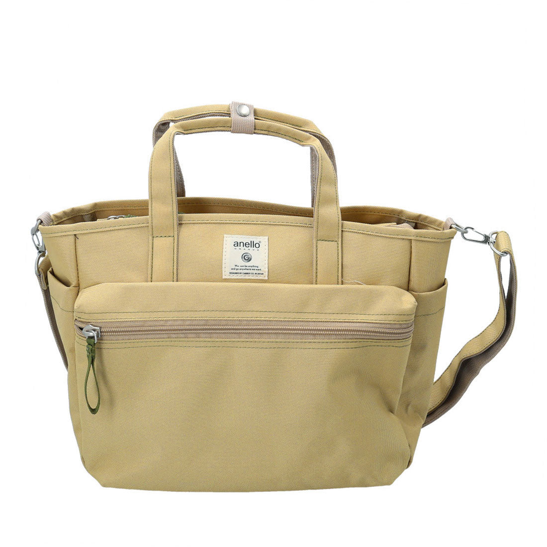 アネログランデ anello GRANDE トートバッグ 撥水 GTM0305Z,BE.ベージュ