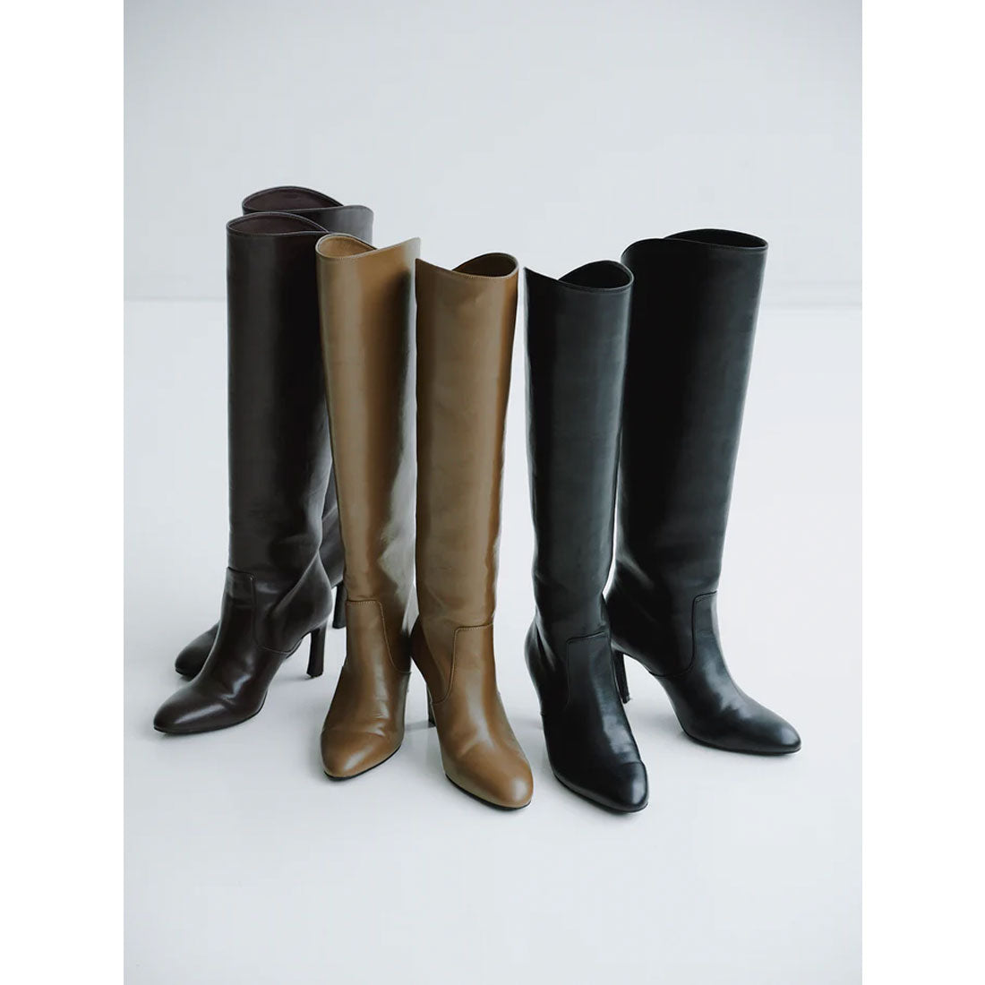 アニュアンス anuans ニーレングスブーツ （DARK BROWN） DARK BROWN