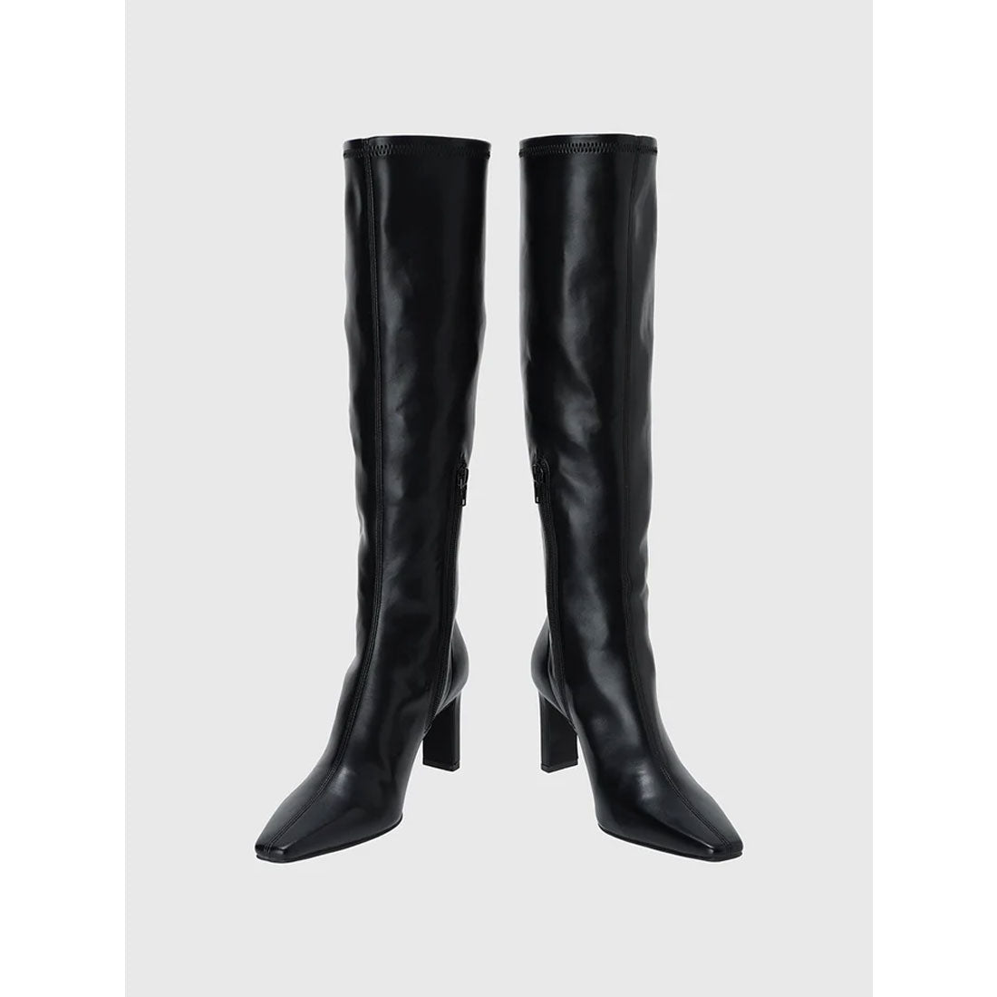 アニュアンス anuans ストレッチロングブーツ （BLACK） BLACK