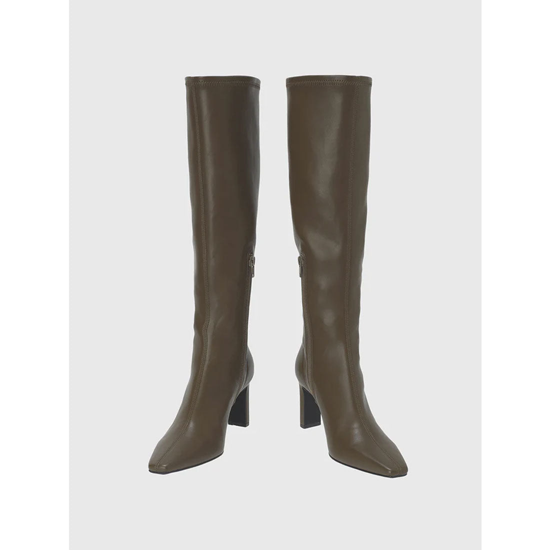 アニュアンス anuans ストレッチロングブーツ （TAUPE） TAUPE