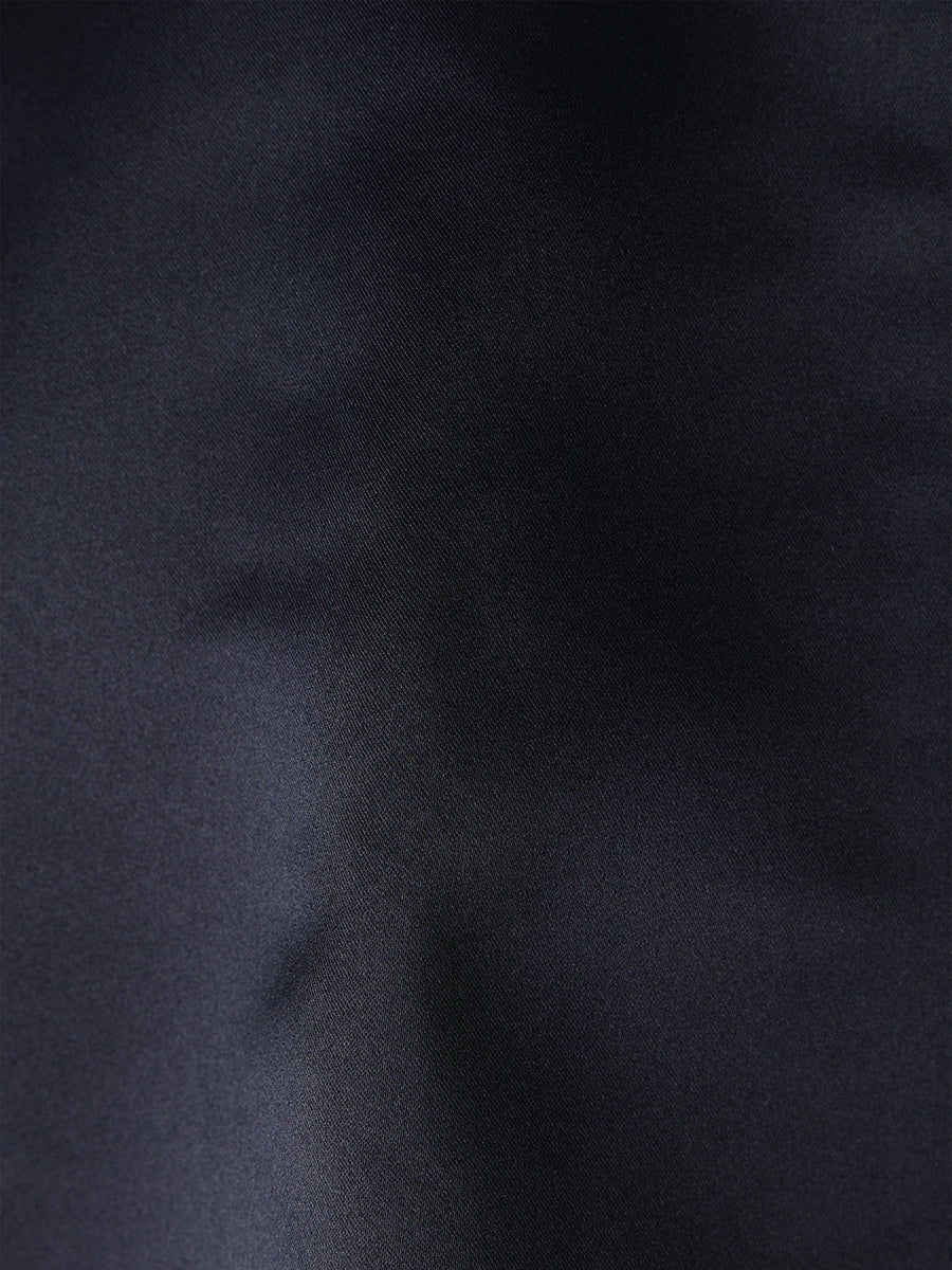 アニュアンス anuans ラスターサテンフレアスリーブブラウス