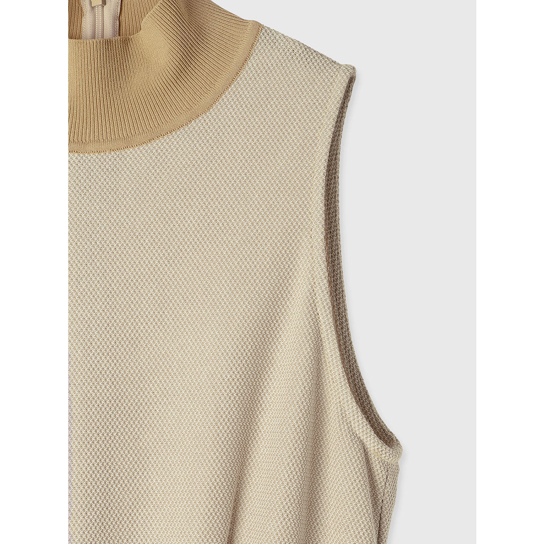 アニュアンス anuans ニットドッキングクラシカルワンピース （BEIGE） BEIGE
