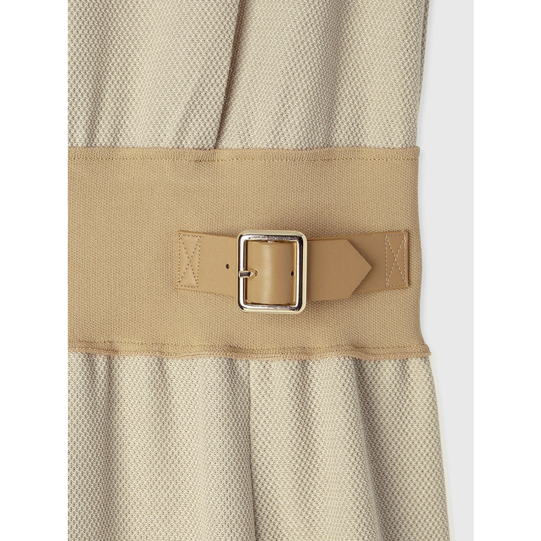 アニュアンス anuans ニットドッキングクラシカルワンピース （BEIGE） BEIGE