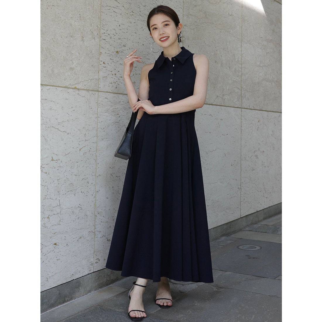 アニュアンス anuans アメスリカットロングワンピース