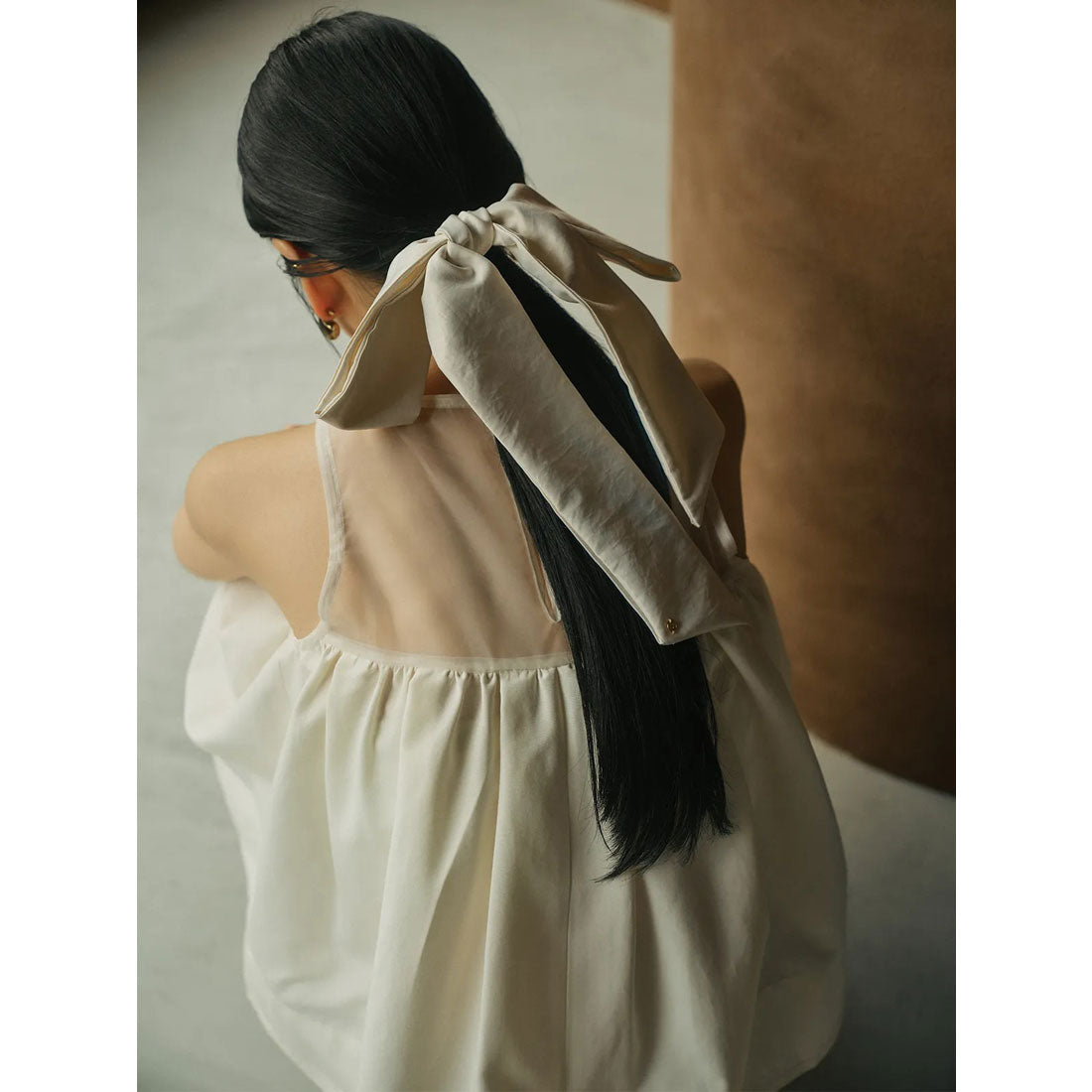 アニュアンス anuans スプレッドフレアブラウス （IVORY） IVORY