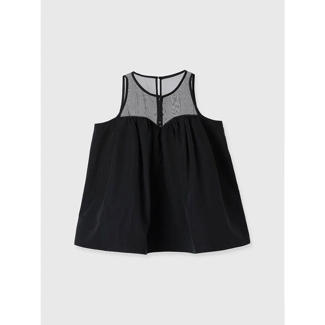 アニュアンス anuans スプレッドフレアブラウス （BLACK） BLACK