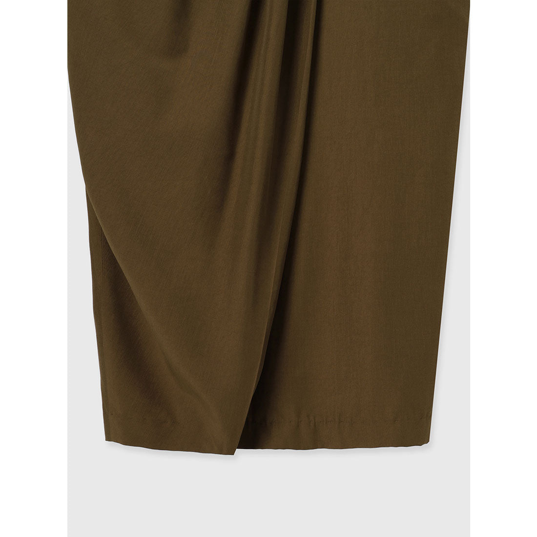 アニュアンス anuans ドレープニットドッキングワンピース （CAMEL） CAMEL