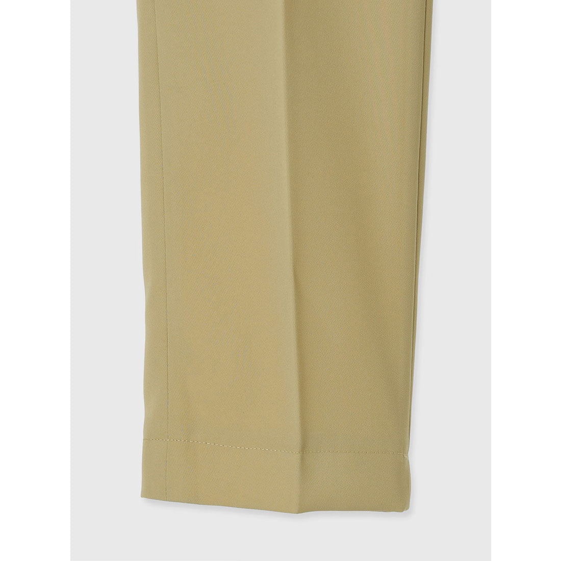 アニュアンス anuans ハードツイルテーパードパンツ （BEIGE） BEIGE
