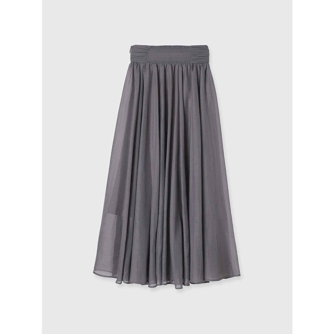 アニュアンス anuans エアリーフレアスカート （GREY） GREY