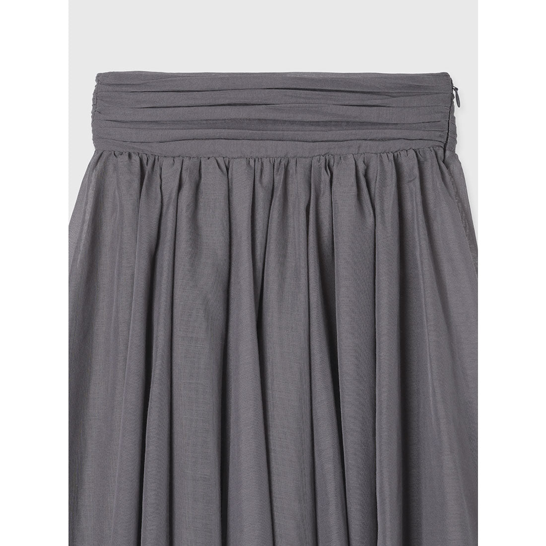 アニュアンス anuans エアリーフレアスカート （GREY） GREY