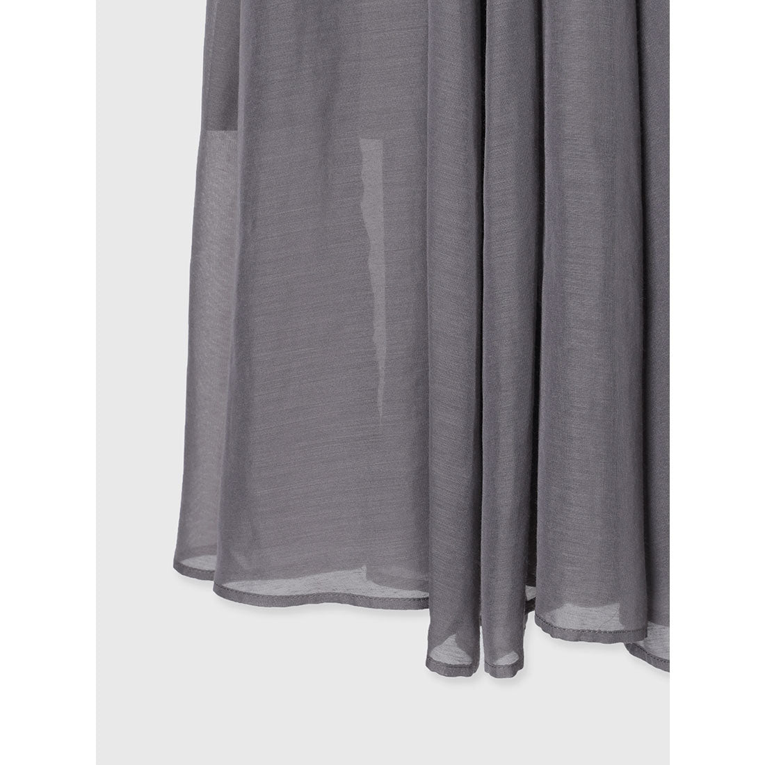 アニュアンス anuans エアリーフレアスカート （GREY） GREY
