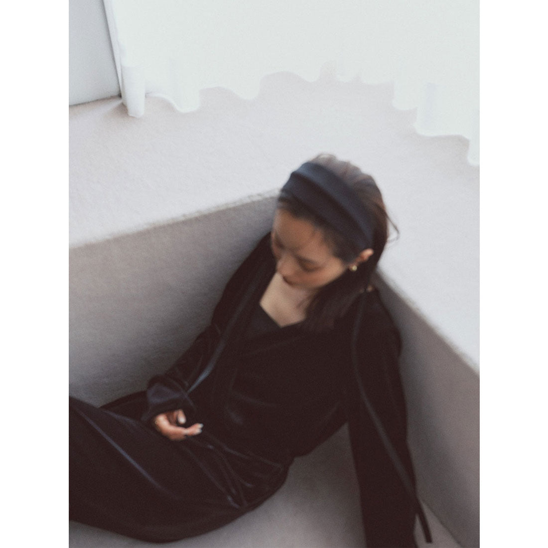 アニュアンス anuans ベロアカットオールインワン （BLACK） BLACK