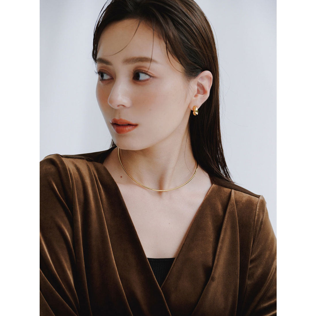 アニュアンス anuans ベロアカットオールインワン （BLACK） BLACK