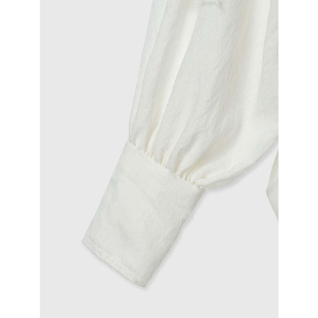 アニュアンス anuans リンクルラッフルブラウス （BEIGE） BEIGE