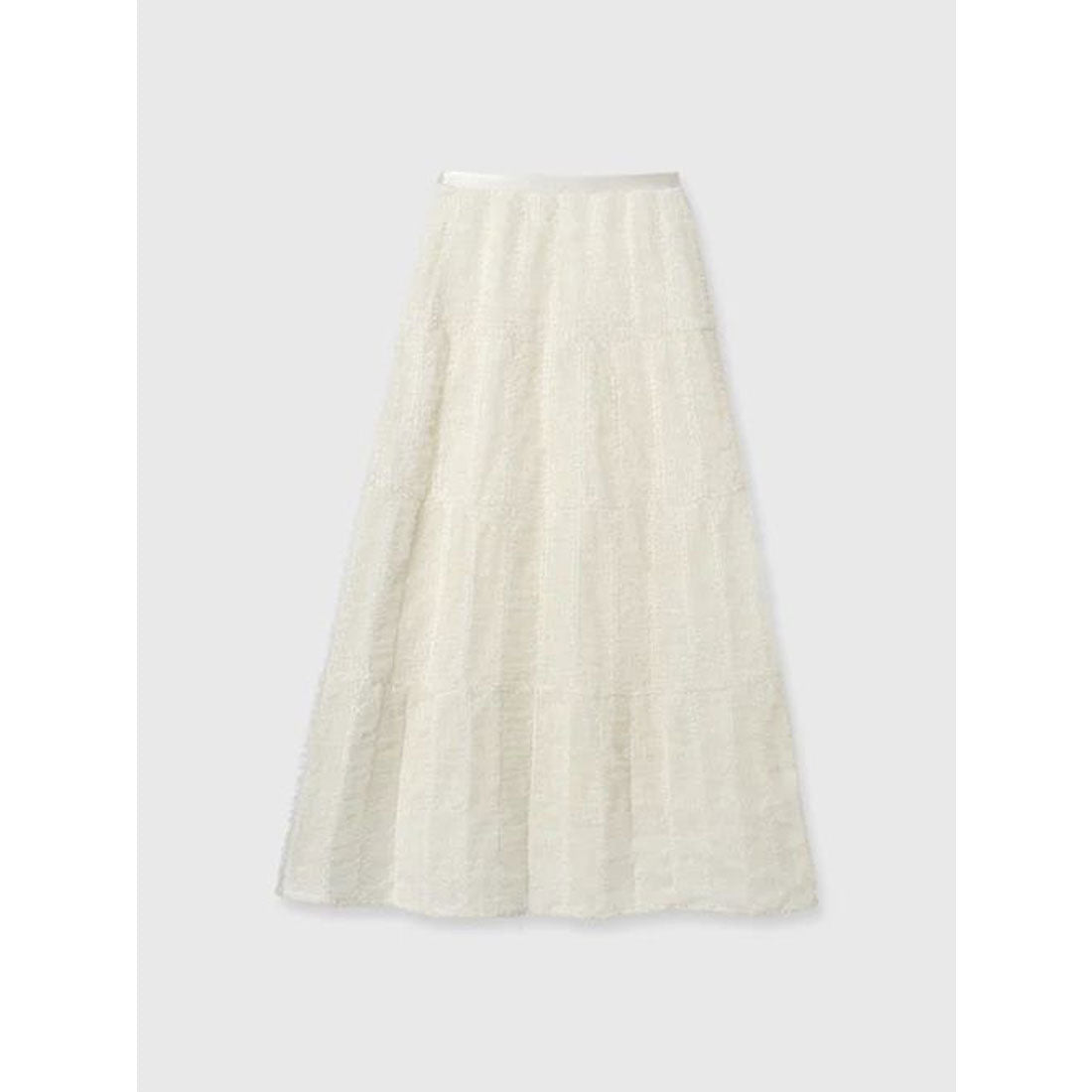 アニュアンス anuans エンブロイダリーシアーチュールスカート （IVORY） IVORY