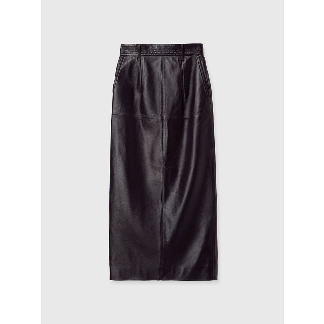 アニュアンス anuans レザータイトスカート （DARK BROWN） DARK BROWN